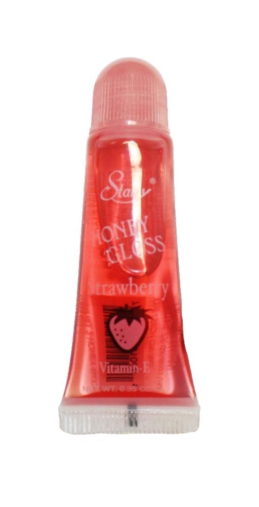 Fruit Flavored Lip Gloss with Vitamin E - Strawberry Scented Lip Balm for Hydration & Shine | Perfect for Daily Use, Makeup Looks & Gift Giving
