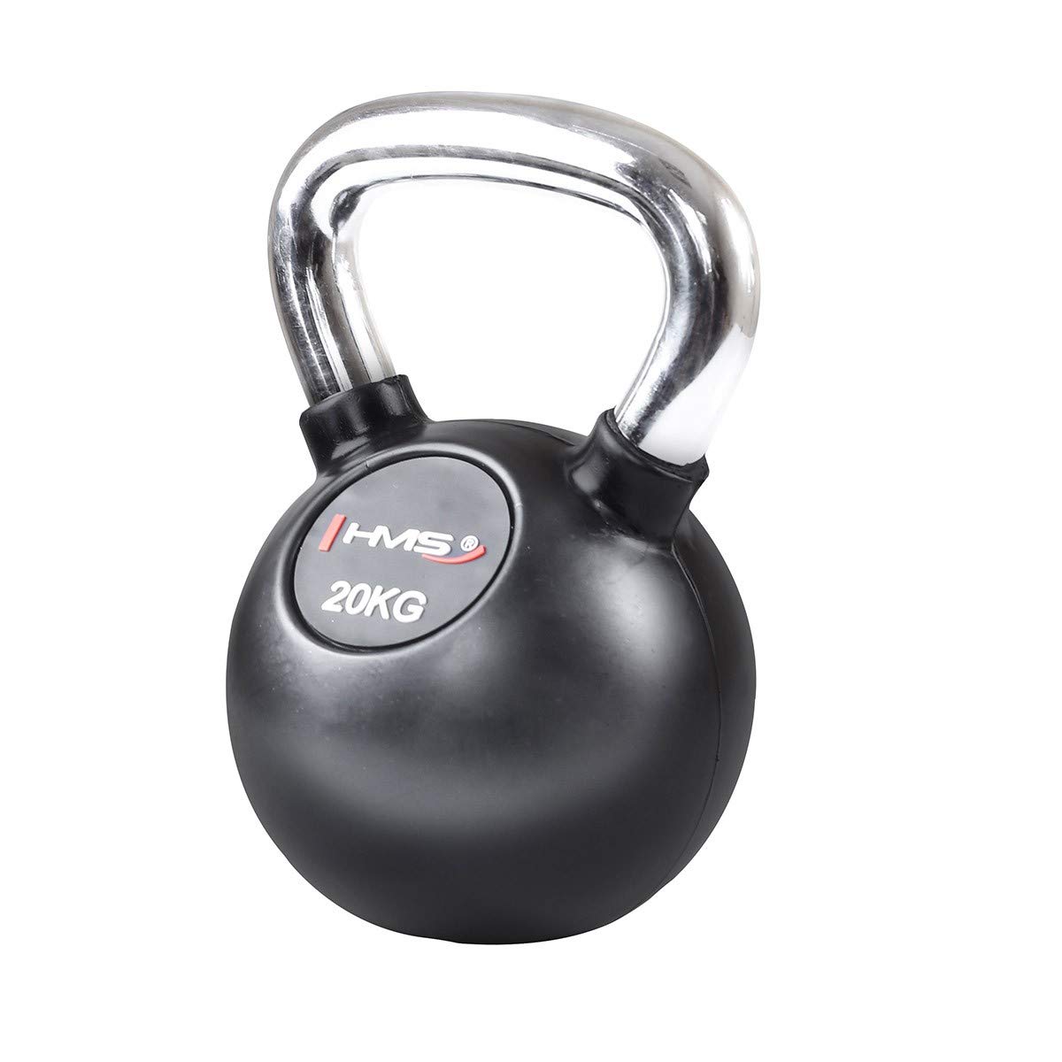 HMS Unisex 17-64-056 5907695504088 Cast Iron Kettlebell, Black, One Size - Perfect for Home Gym, Strength Training & CrossFit Workouts