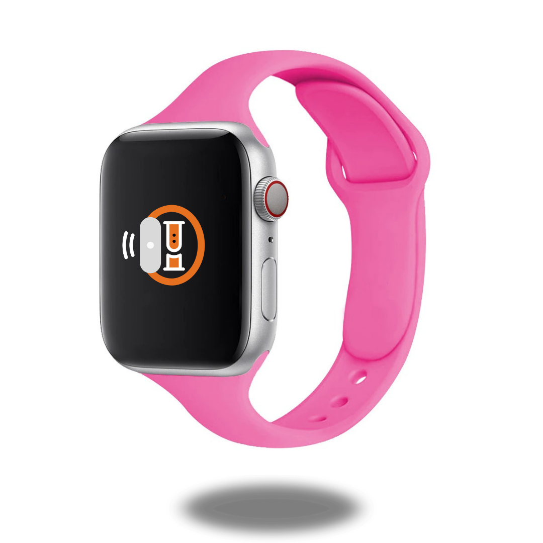 Slim Silicone Sports Band - Lightweight & Durable Fitness Tracker Strap for Running, Gym & Outdoor Activities