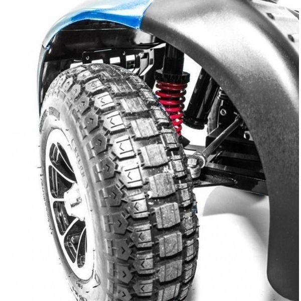 AFIKIM Afiscooter C4 4-Wheel Mobility Scooter for Adults - Heavy Duty Electric Scooter for Outdoor & Indoor Use - Ideal for Shopping, Travel & Daily Commuting