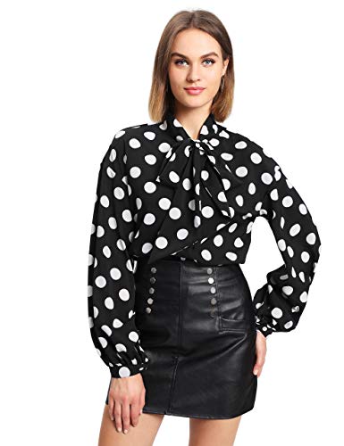 Black Polka Dot