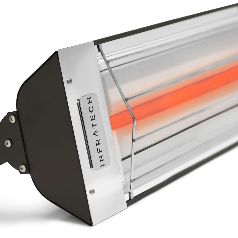 Infratech W Series 33-Inch 1500W 120V Flush Mount Infrared Electric Heater for Indoor/Outdoor Patio, Garage & Commercial Spaces - Fast, Efficient Heating Solution