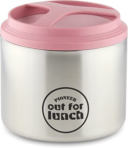 Grunwerg 1L Vacuum Insulated Stainless Steel Food Flask - Keep Meals Hot or Cold for Hours - Perfect for Lunch, Travel, and Outdoor Adventures