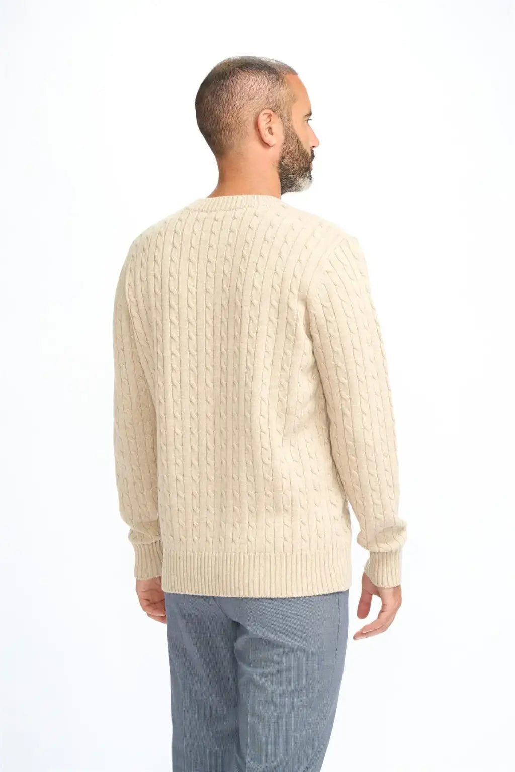 Cavani Men's Foston Cebel Jumper - Stylish Knit Sweater for Men | Perfect for Casual Wear, Office & Winter Outfits