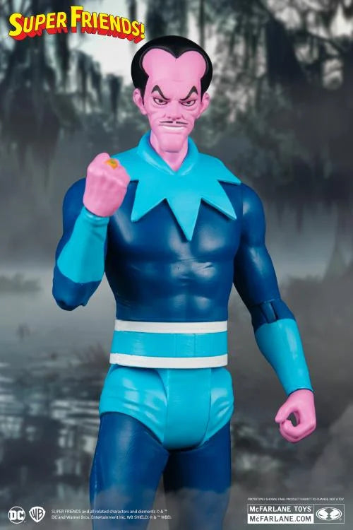 Super Friends DC Retro Sinestro Action Figure - Collectible 7-Inch Figure for Fans & Display - Perfect for Comic Book Lovers, Gift Giving & Home Decor
