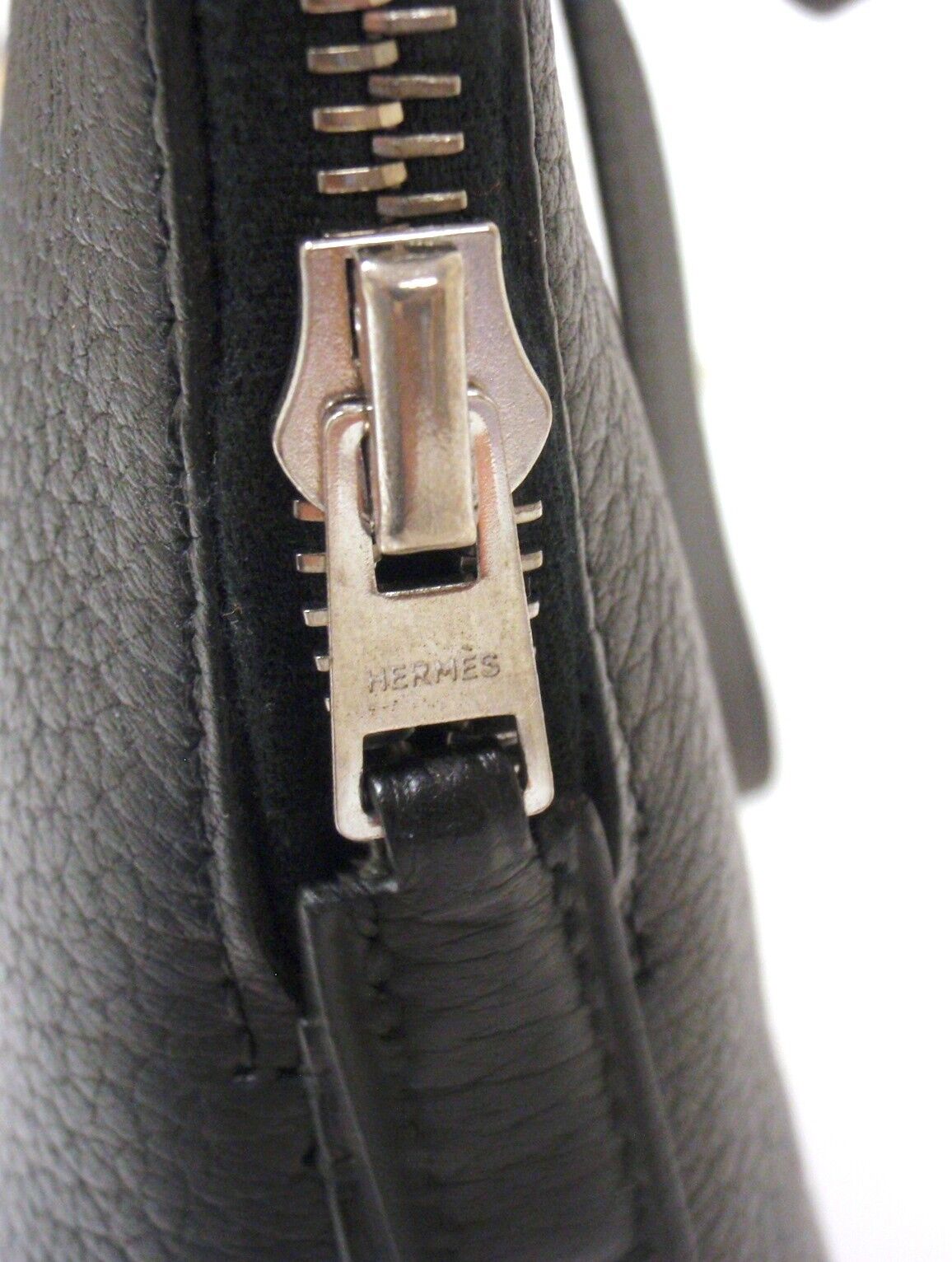 Authentic Hermes Black Chevre Leather Escapade Handbag - Luxury Designer Purse for Women | Perfect for Evening Events, Parties & Special Occasions