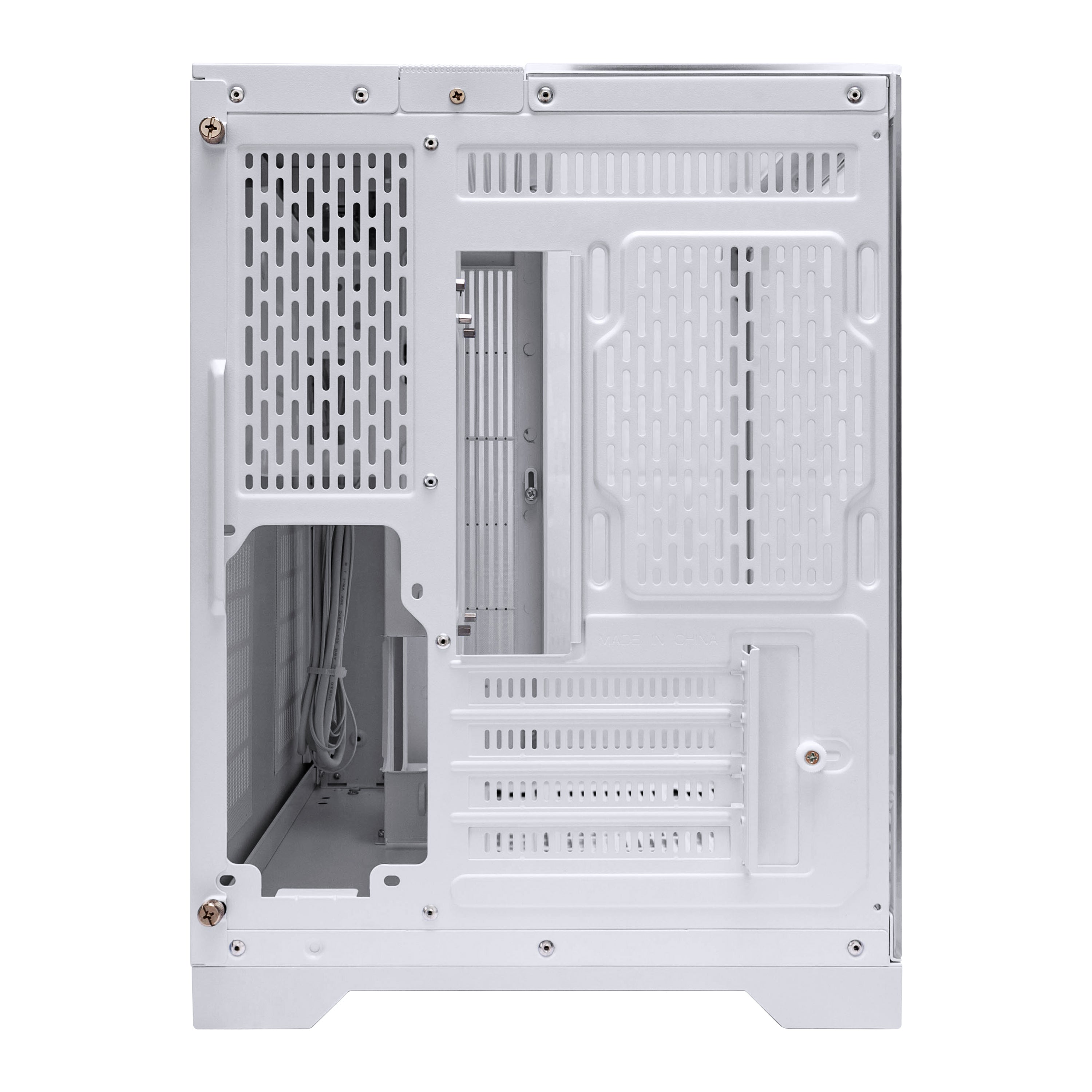 1st Player RT5 M ATX ITX PC Gaming Case - Compact White Computer Case for High-Performance Gaming & Home Office Builds - Perfect for Small Spaces & RGB Lighting Setups
