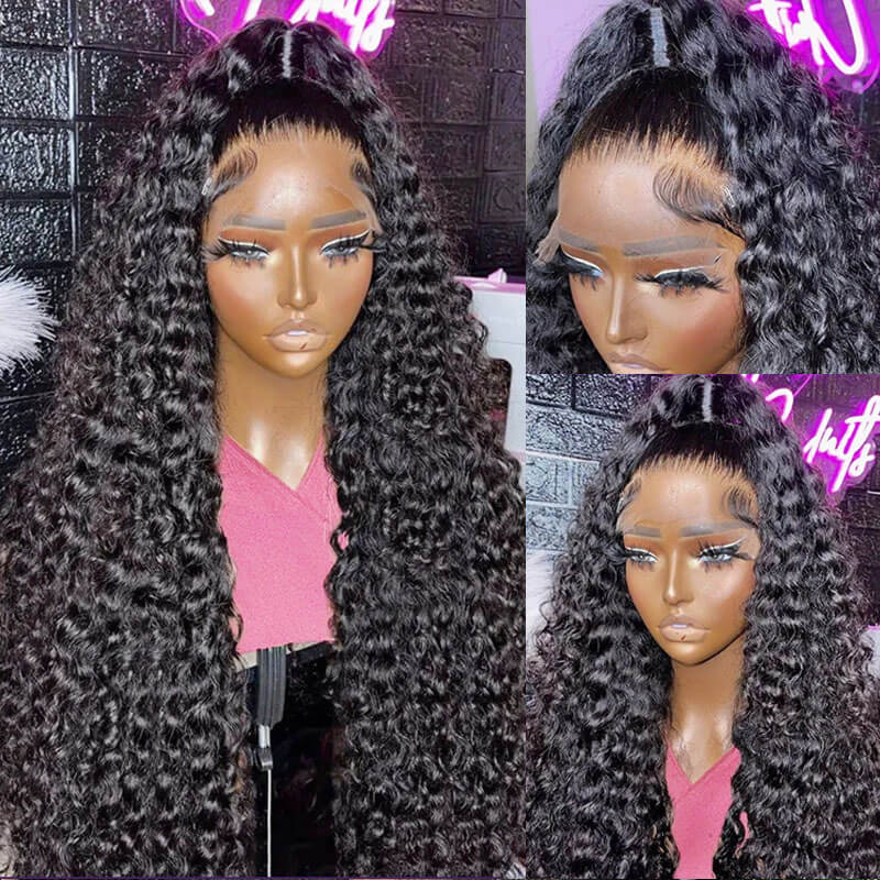 Eullair 360 Lace Frontal Wig - 100% Human Hair, Breathable & Versatile (12-30 Inch) - Perfect for Daily Wear, Cosplay, and Special Occasions