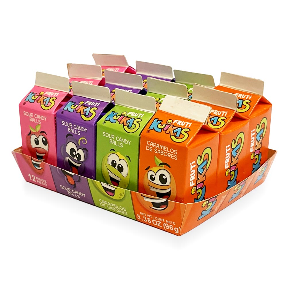 Dulces Anahuac Fruit Juice Candy | 12 Count Box | Mexican Candy for Parties, Gifts & Snacking