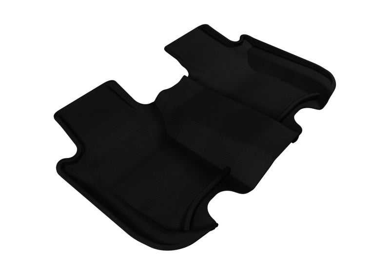 3D MAXpider Custom Fit All-Weather Floor Mats for 2009-2013 Honda Fit Kagu (2nd Row) - Black Car Mats for Ultimate Protection & Style | Perfect for Daily Commute, Road Trips & Family Use