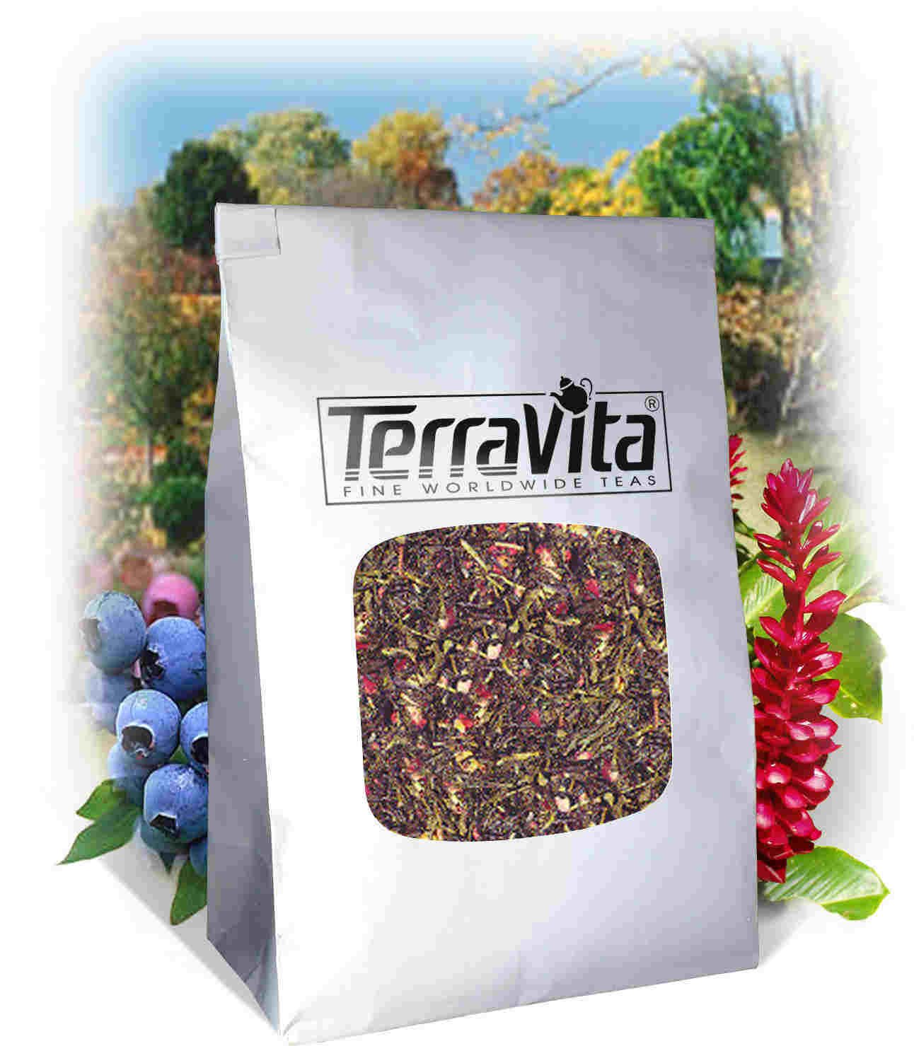 Premium Sencha Kyoto Cherry Rose Festival Loose Leaf Tea - 4 oz (ZIN: 510103) | Floral Japanese Green Tea for Afternoon Tea, Gift Giving & Relaxation