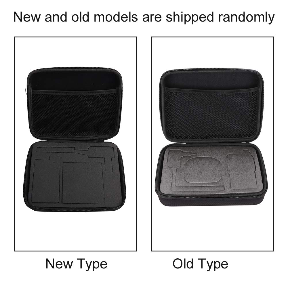 UV-5R BF-F8+ F8HP DM-5R Two Way Radio Carrying Case - Durable Storage Box Bag for Walkie Talkie Accessories (Black) - Perfect for Outdoor Adventures, Emergency Preparedness & Security Work