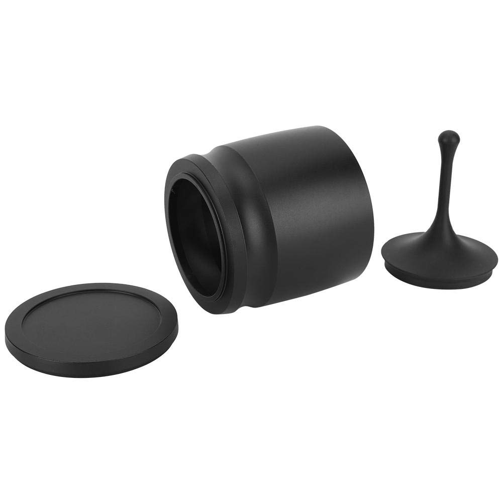 Premium 58mm Stainless Steel Coffee Dosing Ring & Tamper - Perfect for Espresso Machine Accessories, Coffee Powder Distribution Tool - Ideal for Home Baristas & Coffee Shops