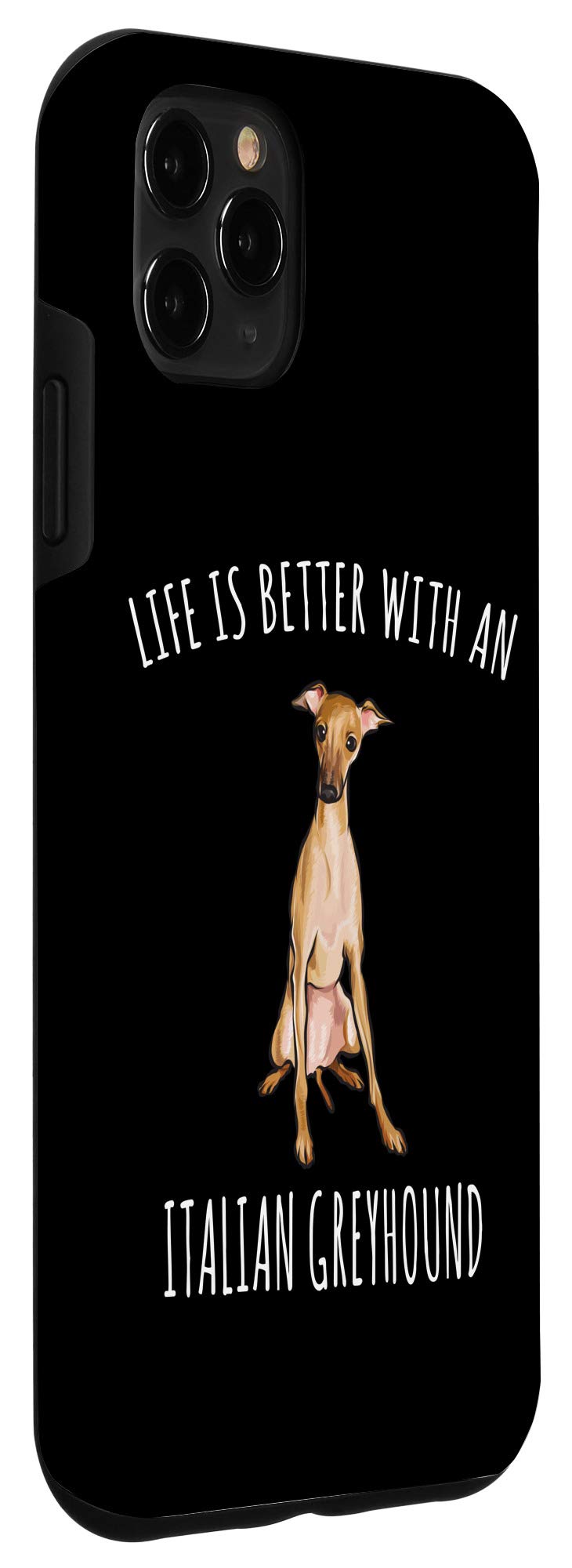 iPhone 11 Pro Max Case - Premium Italian Greyhound Dog Lover Design | Shockproof & Scratch-Resistant Cover for Apple iPhone 11 Pro Max | Perfect Gift for Dog Lovers & Pet Owners