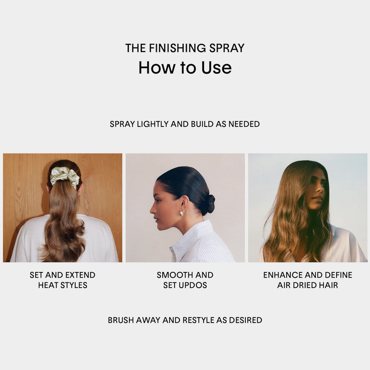 Crown Affair The Finishing Hair Spray 100ml - Lightweight Shine & Hold Hairspray for Smooth Styles - Perfect for Daily Use, Special Occasions & Salon-Quality Styling at Home