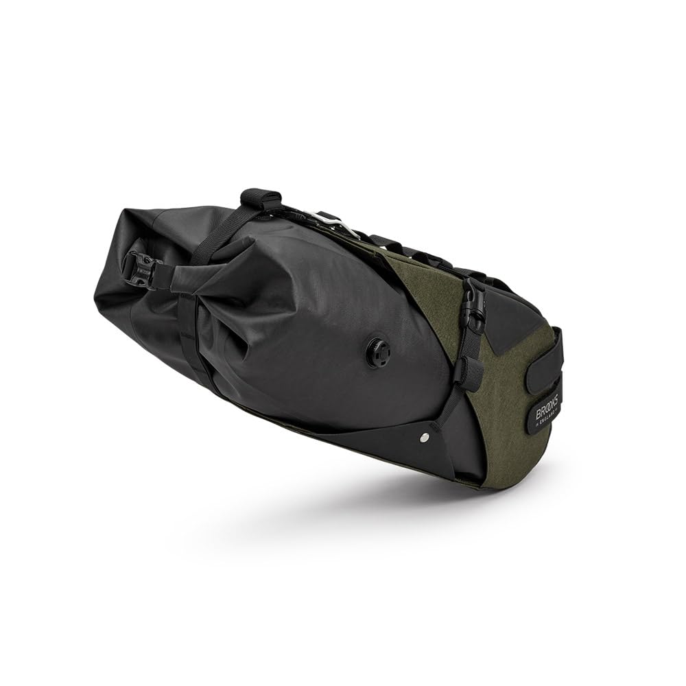 Brooks England Scape Seat Bag - Waterproof Bike Saddle Bag for Cycling, Gravel & Commuting | Compact Storage for Tools, Phone & Essentials | Perfect for Road Bikes & Urban Rides