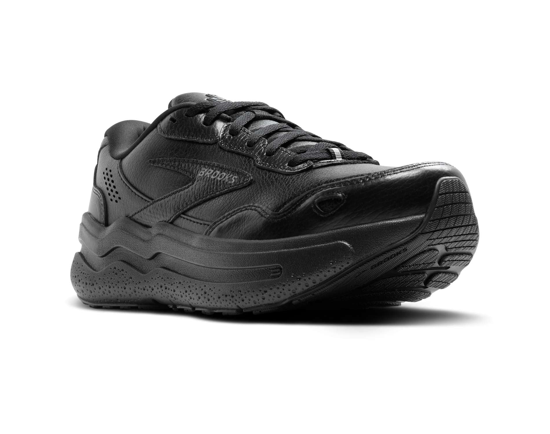 Brooks Ghost Max 2 Women's Running Shoes - Leather Wide Width for Comfort & Support - Perfect for Long Distance Running & Daily Workouts