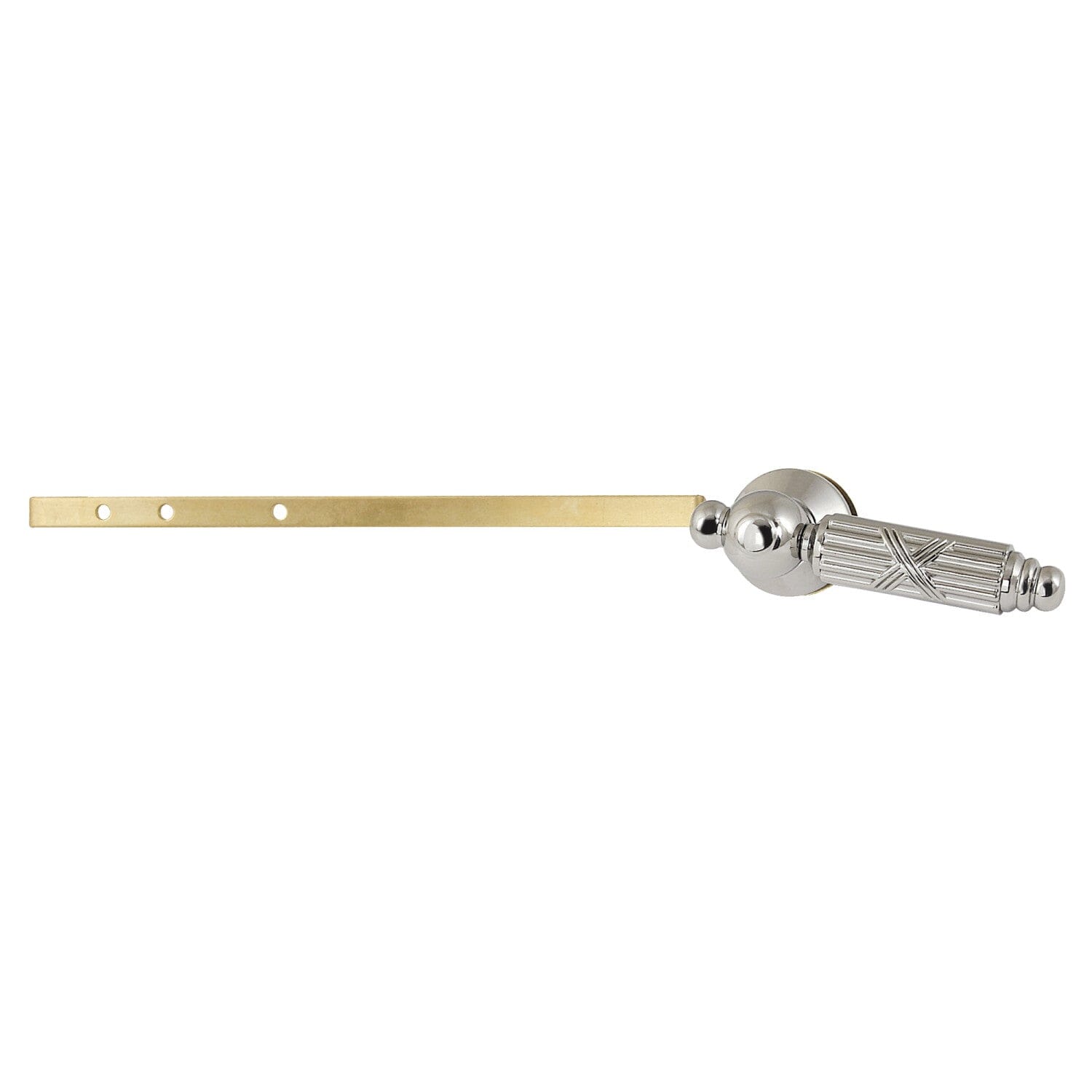 Universal Toilet Tank Lever - Front or Side Mount Replacement for Georgian Toilets - Perfect for Bathroom Renovations & Plumbing Repairs
