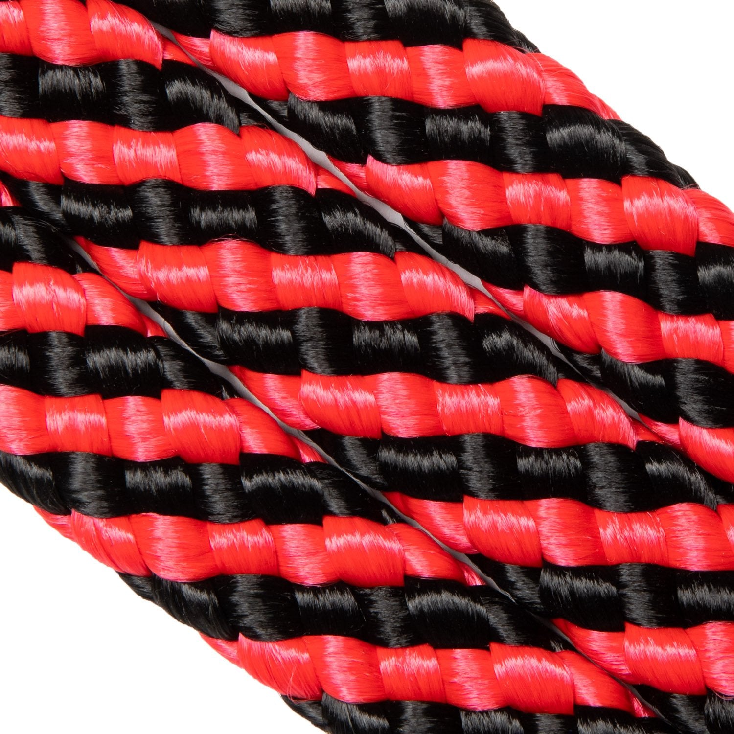 Cooph Braided Camera Strap with Split Ring - 49.2 Inch (125cm) Adjustable Neck Strap for DSLR & Mirrorless Cameras - Durable Black/Red Design for Travel, Photography & Outdoor Adventures