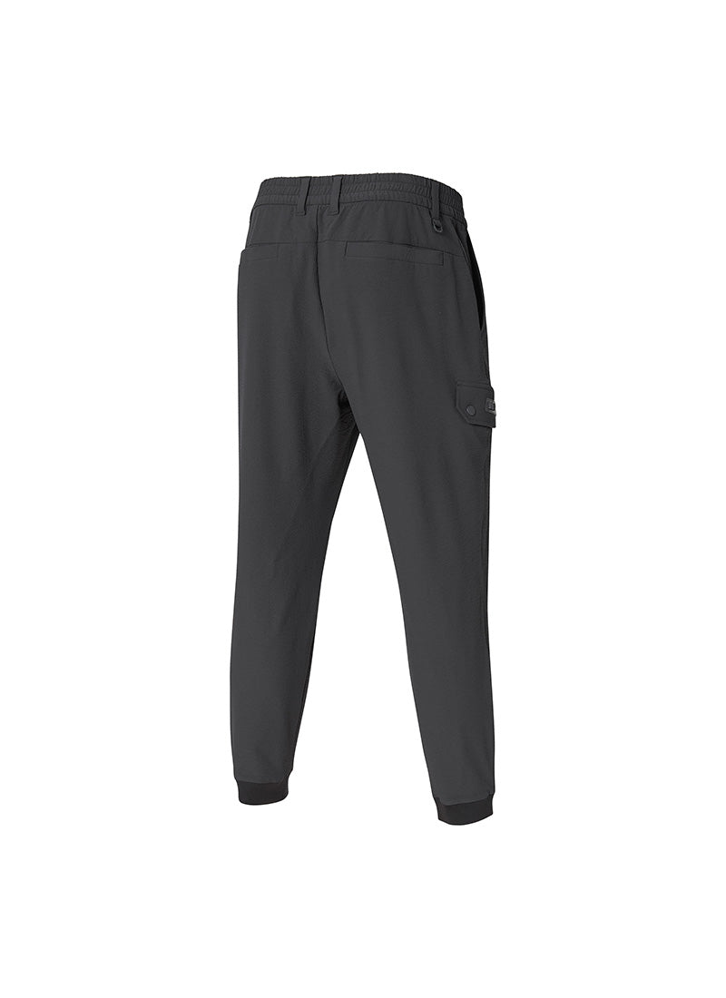 Breathable Seersucker Stretch Cargo Jogger Pants for Men - Comfortable Casual Workout & Outdoor Travel Pants
