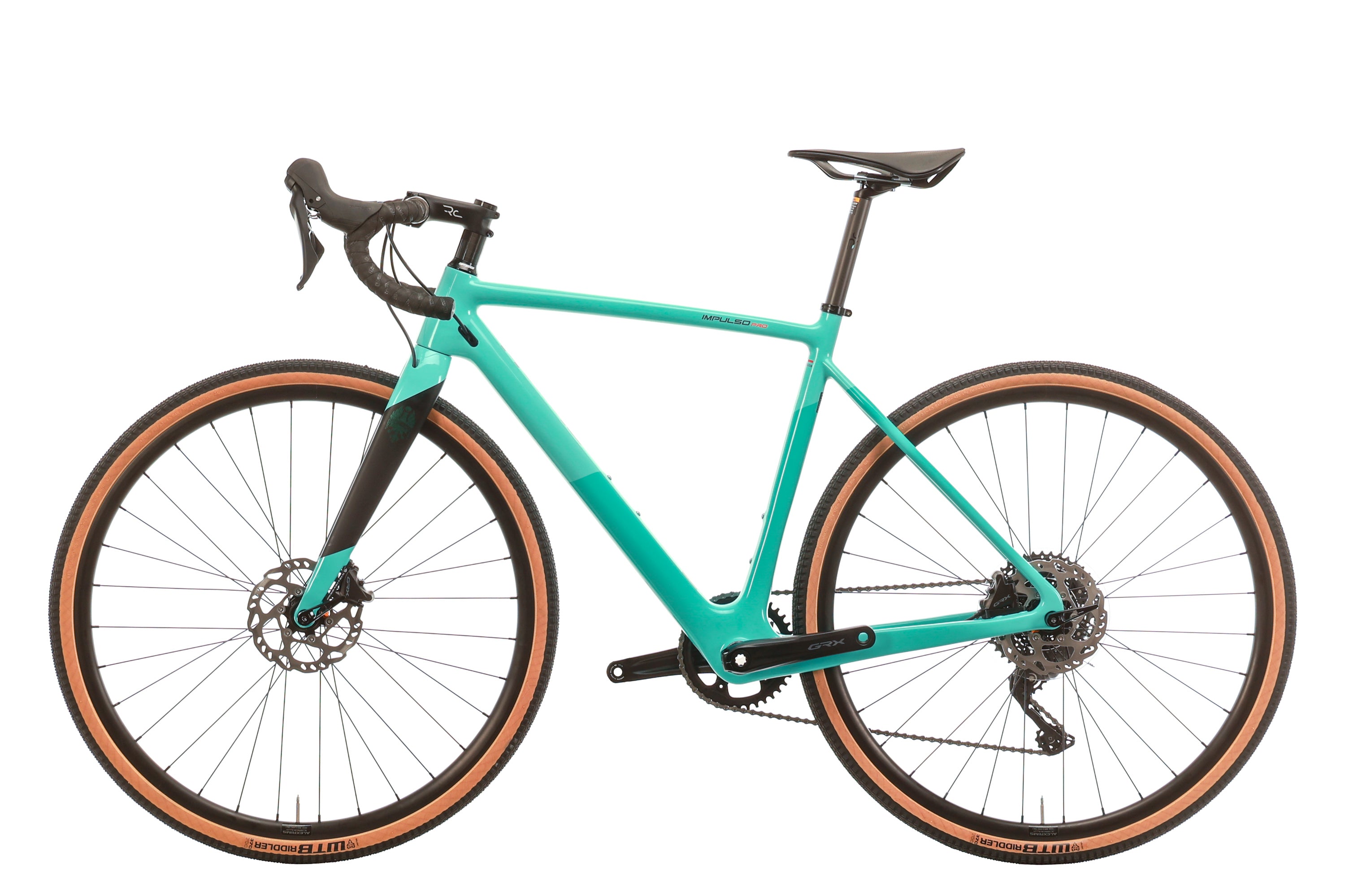 Bianchi Impulso Pro GRX600 1x11 Gravel Bike 2023 - 50cm Carbon Frame, Shimano GRX Groupset - Perfect for Adventure Riding, Commuting & Off-Road Trails