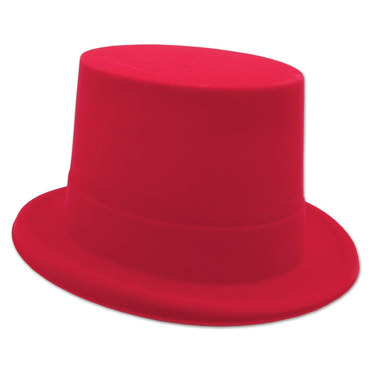 Beistle Red Velour Santa Hat Christmas Party Topper - 1 Piece for Holiday Festive Decorations & Costume Accessories