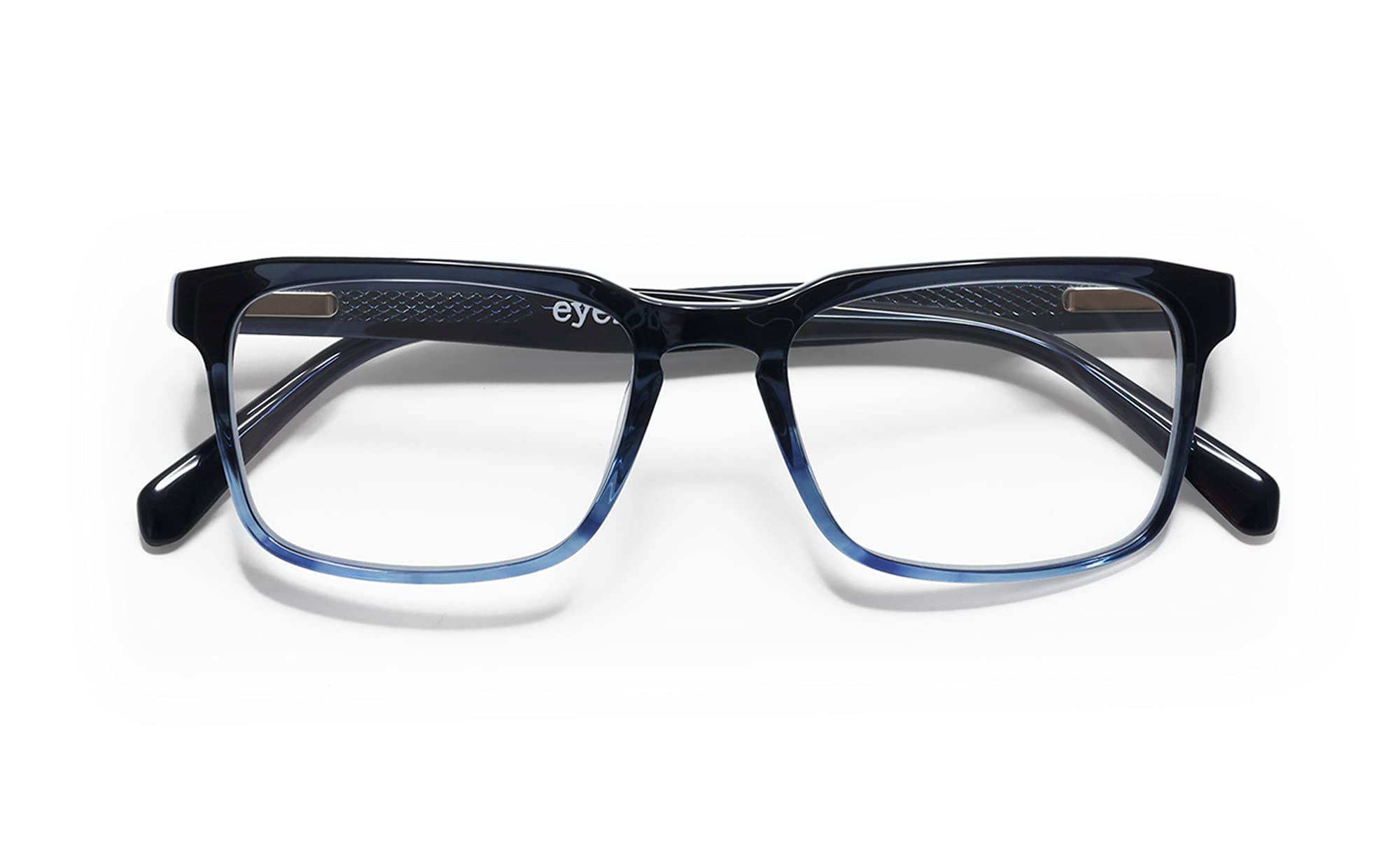 Premium Reading Glasses for Men - Seymour Glass by Eyebobs | Wide Rectangle Frame for Wide Faces | 0.0x to 4.0x Magnification | Perfect for Office, Reading & Computer Work