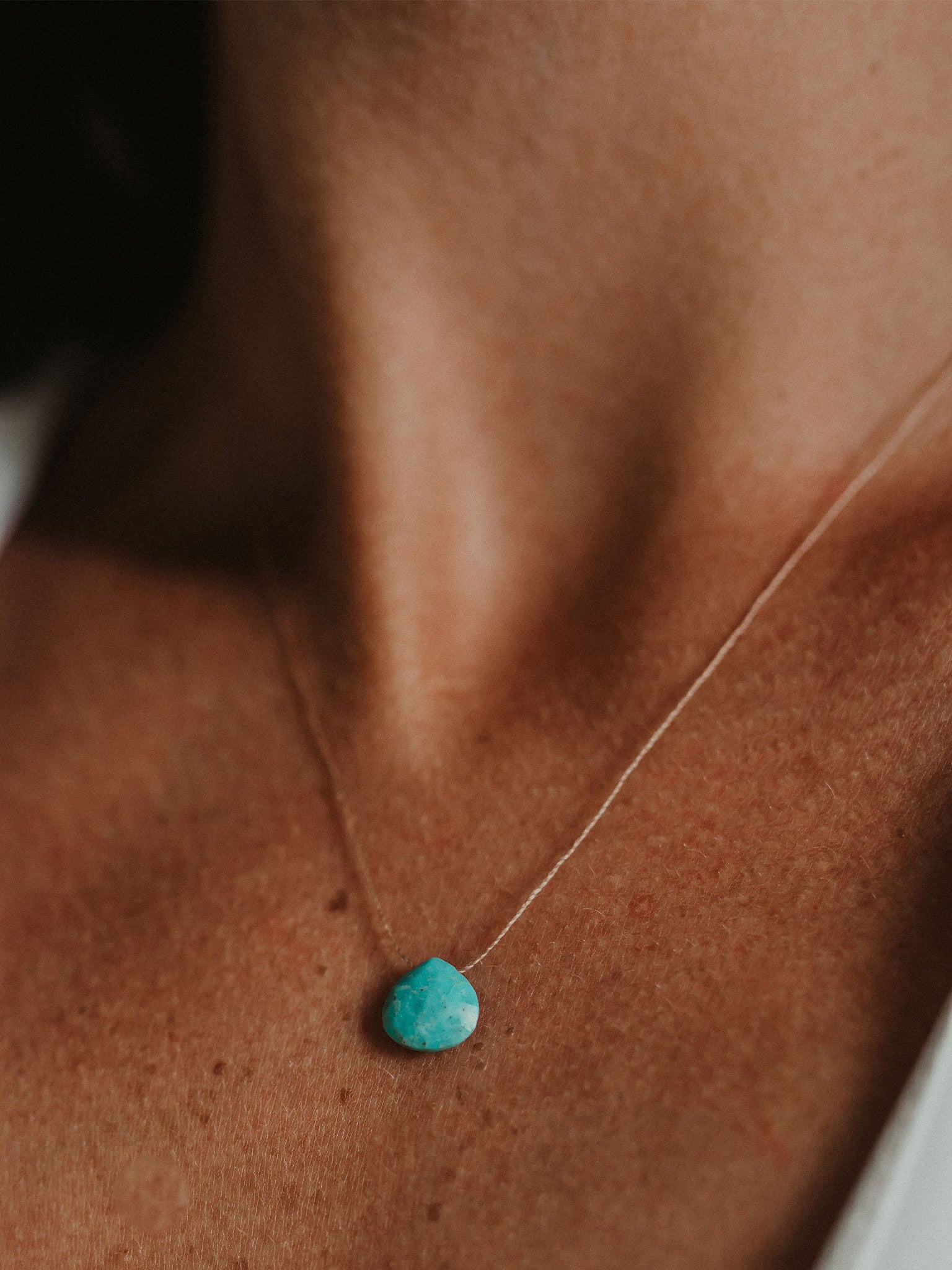 Wanderlust Life Fine Cord Necklace - Turquoise Beaded Bohemian Jewelry for Women | Perfect for Layering, Beach Vacations & Festival Outfits