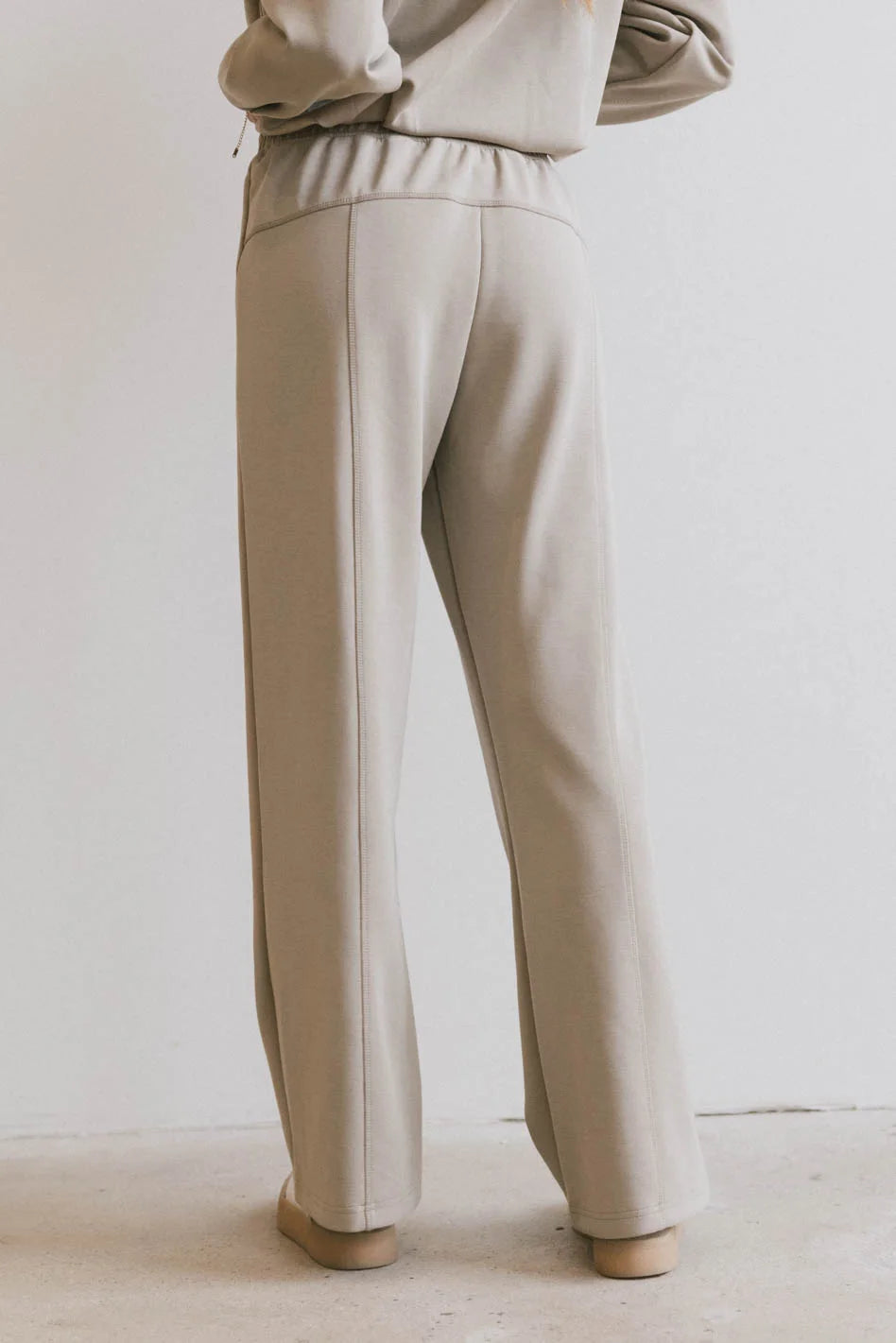 Flow State Pants in Taupe - Premium Comfort & Style for Yoga, Lounge & Travel | Final Sale