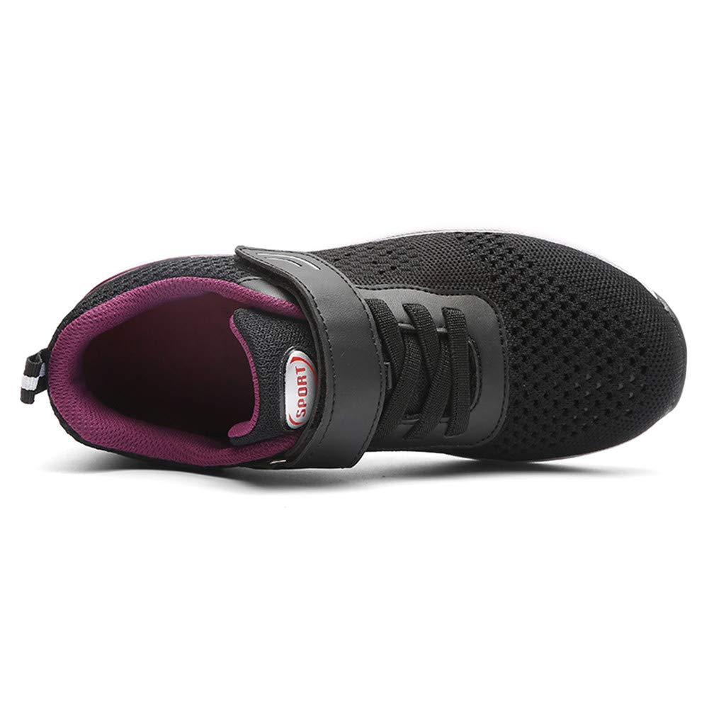 Leader Show Women's Comfortable Non-Slip Walking Shoes for Elderly - Hook & Loop Casual Sneakers with Safety Features | Perfect for Daily Walks, Light Exercise & Senior Activities