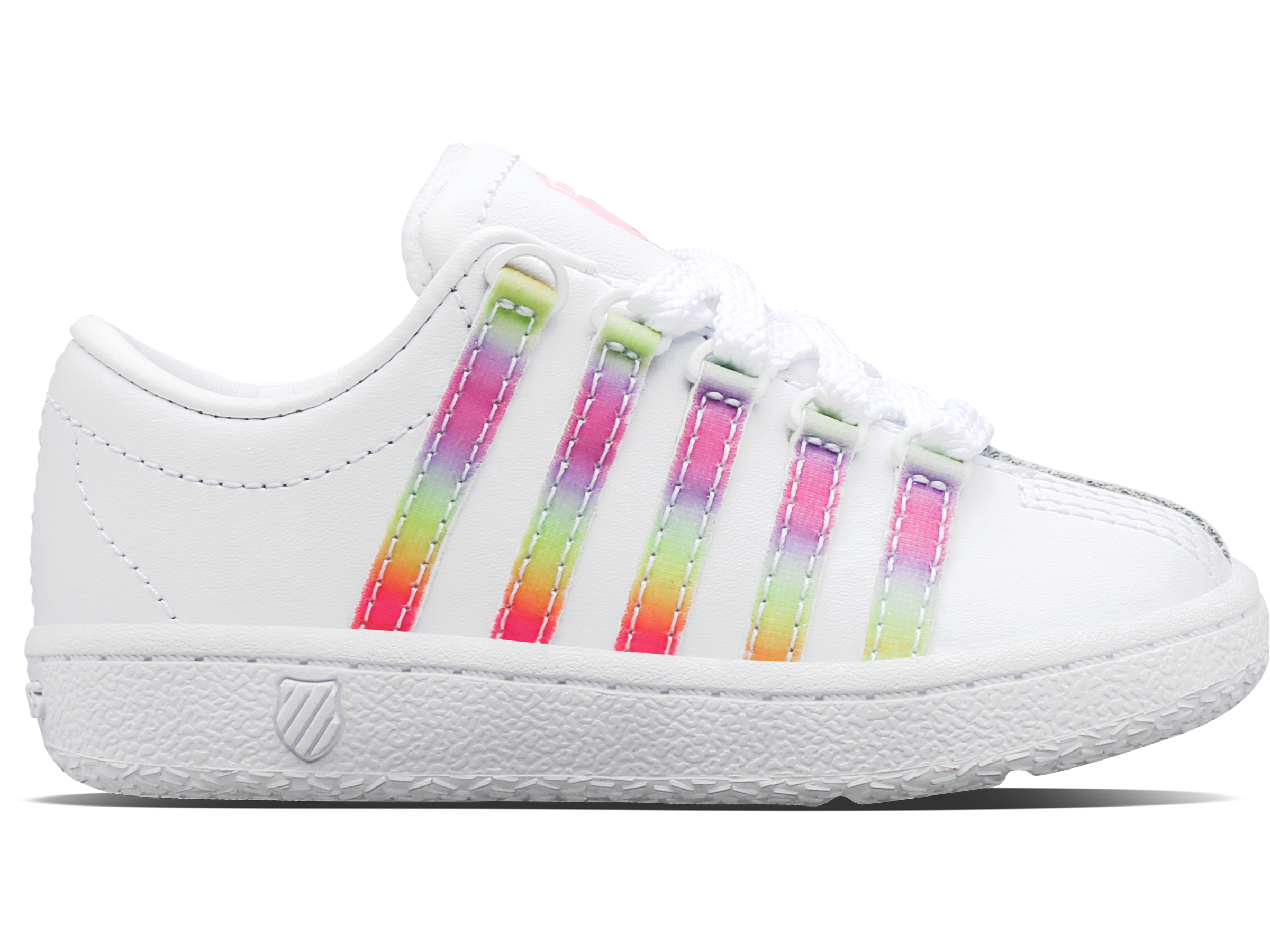 Classic LX Sneakers 27161-184 M | White & Pastel Rainbow Colorway | Casual, Streetwear & Everyday Comfort Shoes for Men