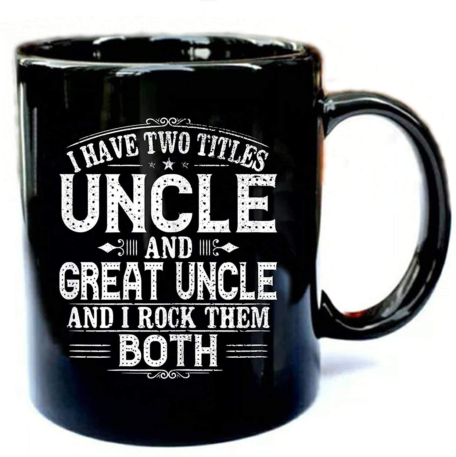 Funny Uncle Coffee Mug - 11oz Ceramic Gift for Dad & Uncle - Perfect for Office & Home Use