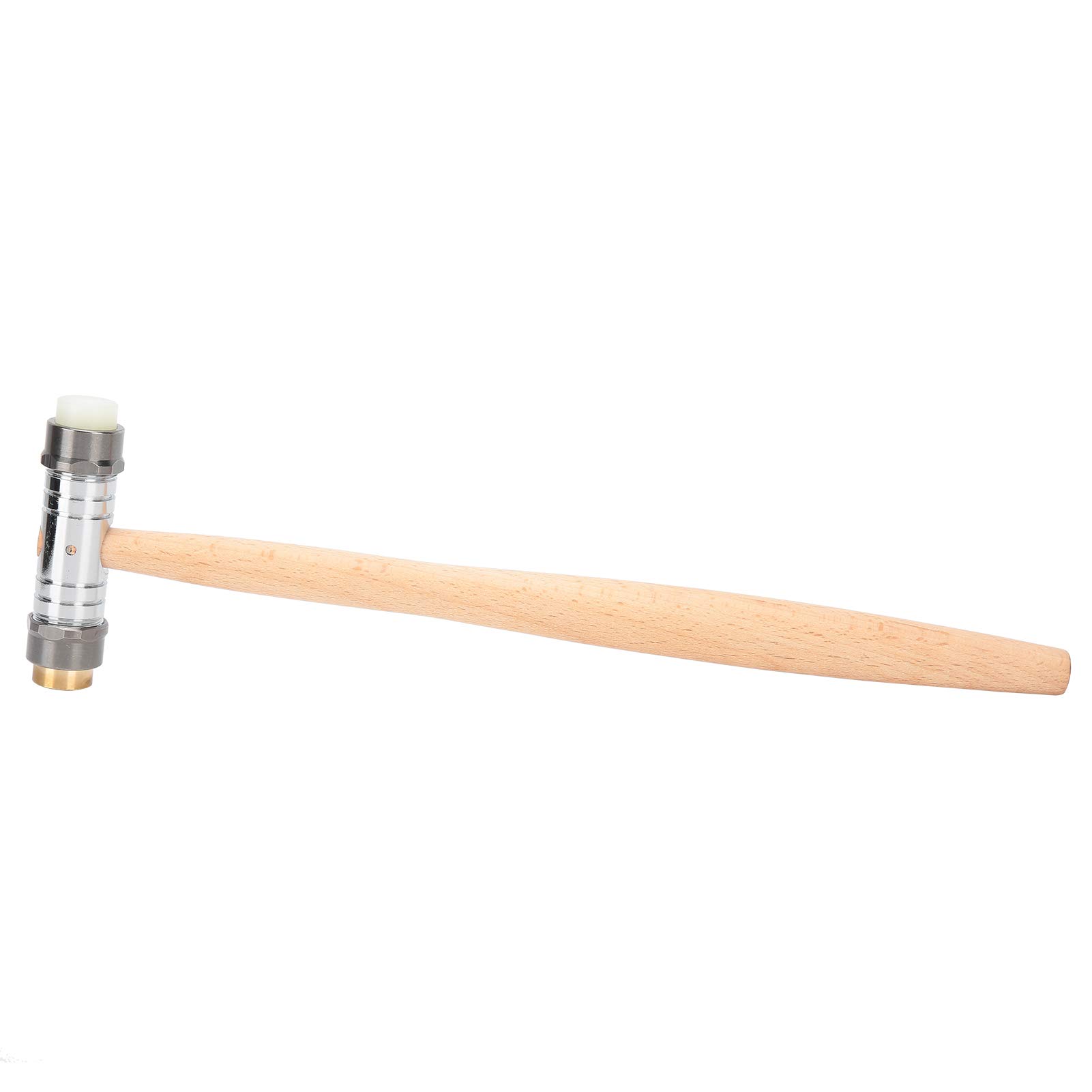 Professional Watchmaker's Hammer - Dual Head Small Hammer with Wooden Handle for Watch Repair & Jewelry Making | Precision Tool for Watchmakers, Watch Repair Kits & DIY Watch Maintenance
