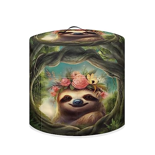 Forest Floral Sloth