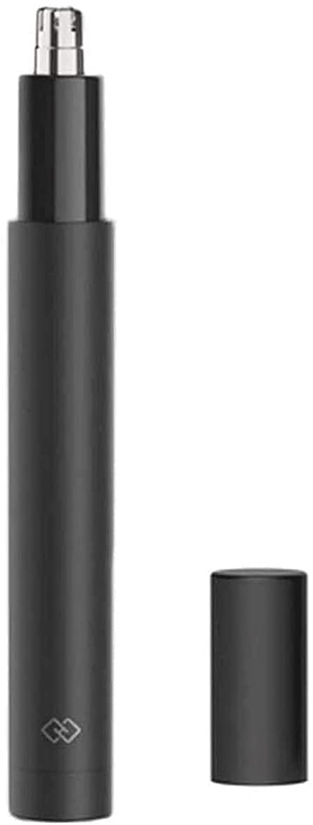Premium Nose & Ear Hair Trimmer for Men - Rechargeable Wet/Dry Electric Groomer with LED Light - Painless & Easy to Clean - Perfect for Travel, Home & Personal Grooming