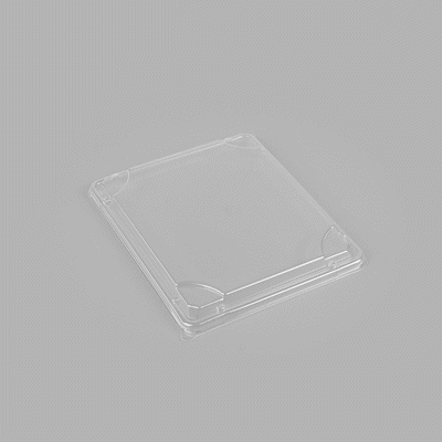 Bento Tek Rectangle Clear Plastic Lids - 50 Pack for 19 oz Bento Boxes | Durable & Airtight Food Storage | Perfect for Meal Prep, Lunches & On-the-Go Snacks
