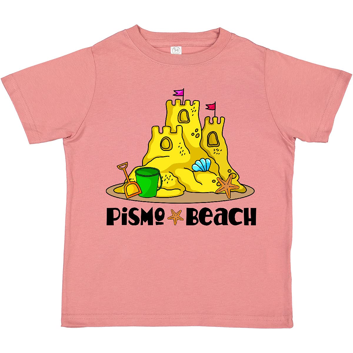 Inktastic Pismo Beach California Vacation Toddler T-Shirt - Cute Graphic Tee for Boys & Girls - Soft Cotton Toddler Shirts for Beach Trips & Family Vacations