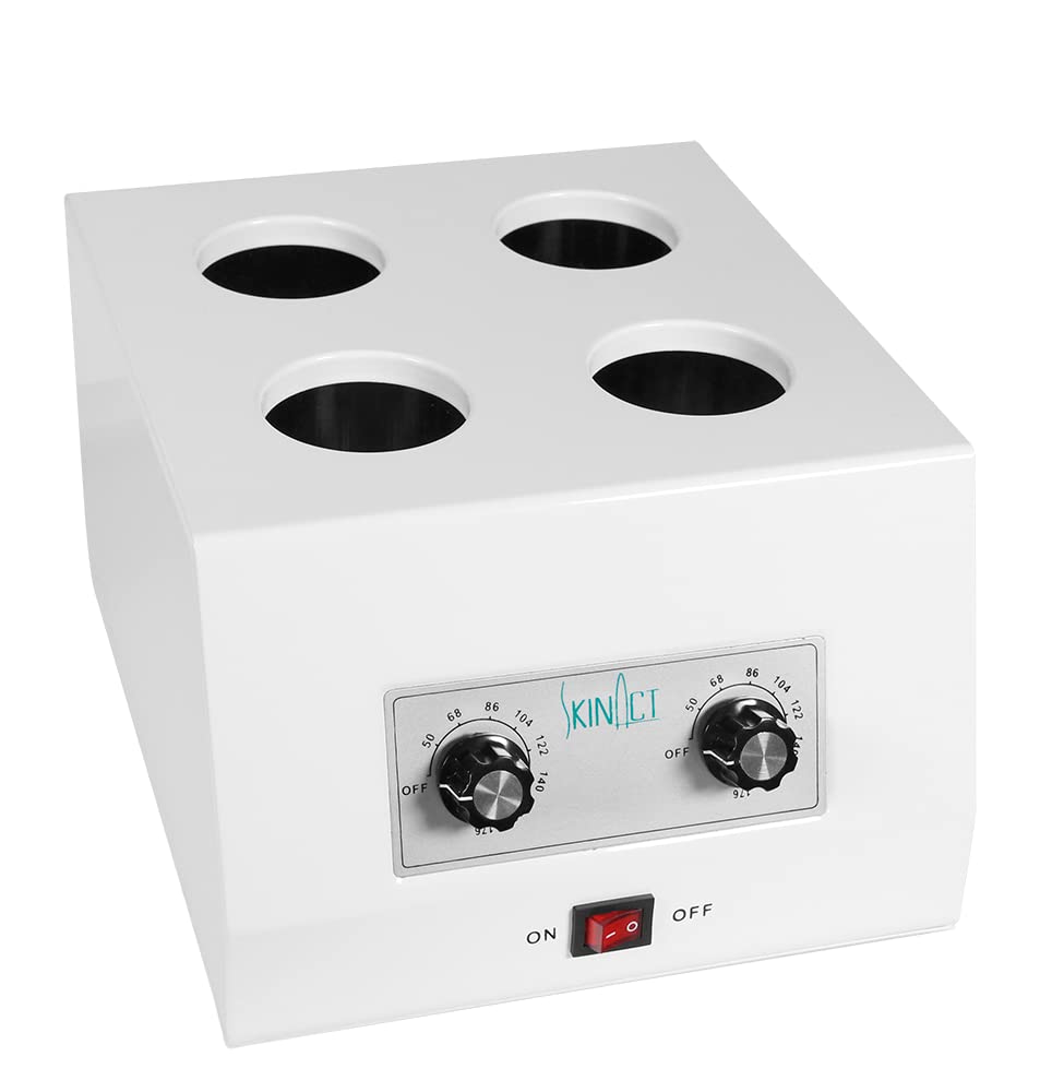 SkinAct Electric Bottle Warmer with Adjustable Temperature - 4-in-1 Fast Heating for Baby Bottles, Breast Milk & Formula - Perfect for Nursery, Travel & Night Feedings