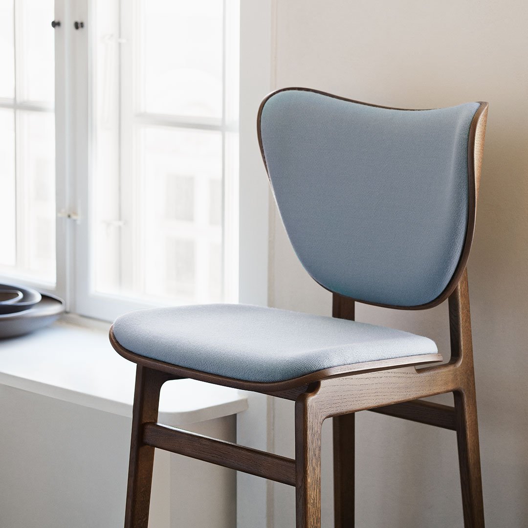 Stylish Upholstered Elephant Bar Chair - Comfortable Counter Height Stool for Kitchen Island, Breakfast Nook & Home Bar Decor
