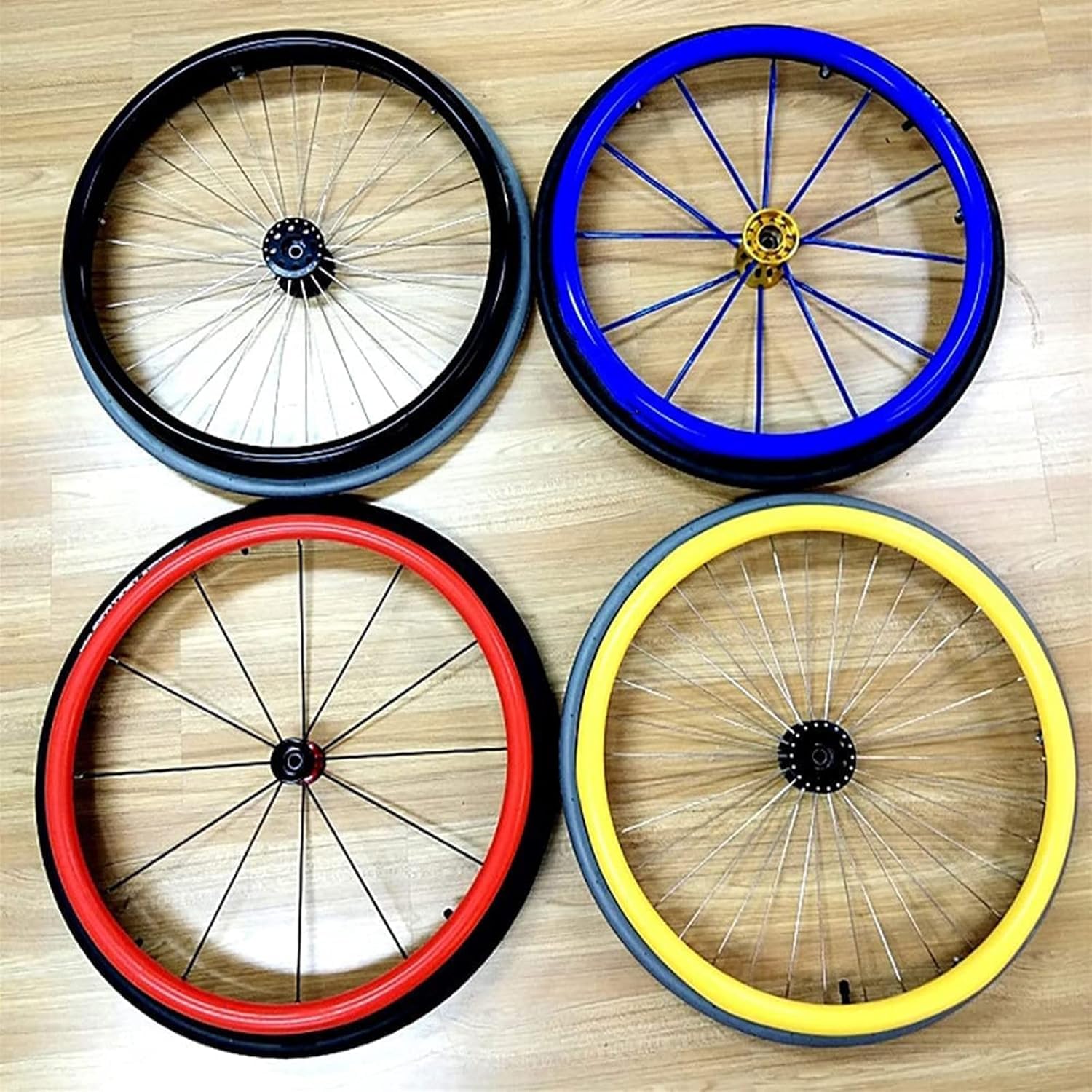 24-Inch Wheelchair Push Rim Covers - Silicone Hand Grips for Sports Wheelchairs | Wear-Resistant, Improved Grip & Traction | Ideal for Daily Use, Outdoor Activities & Sports Performance