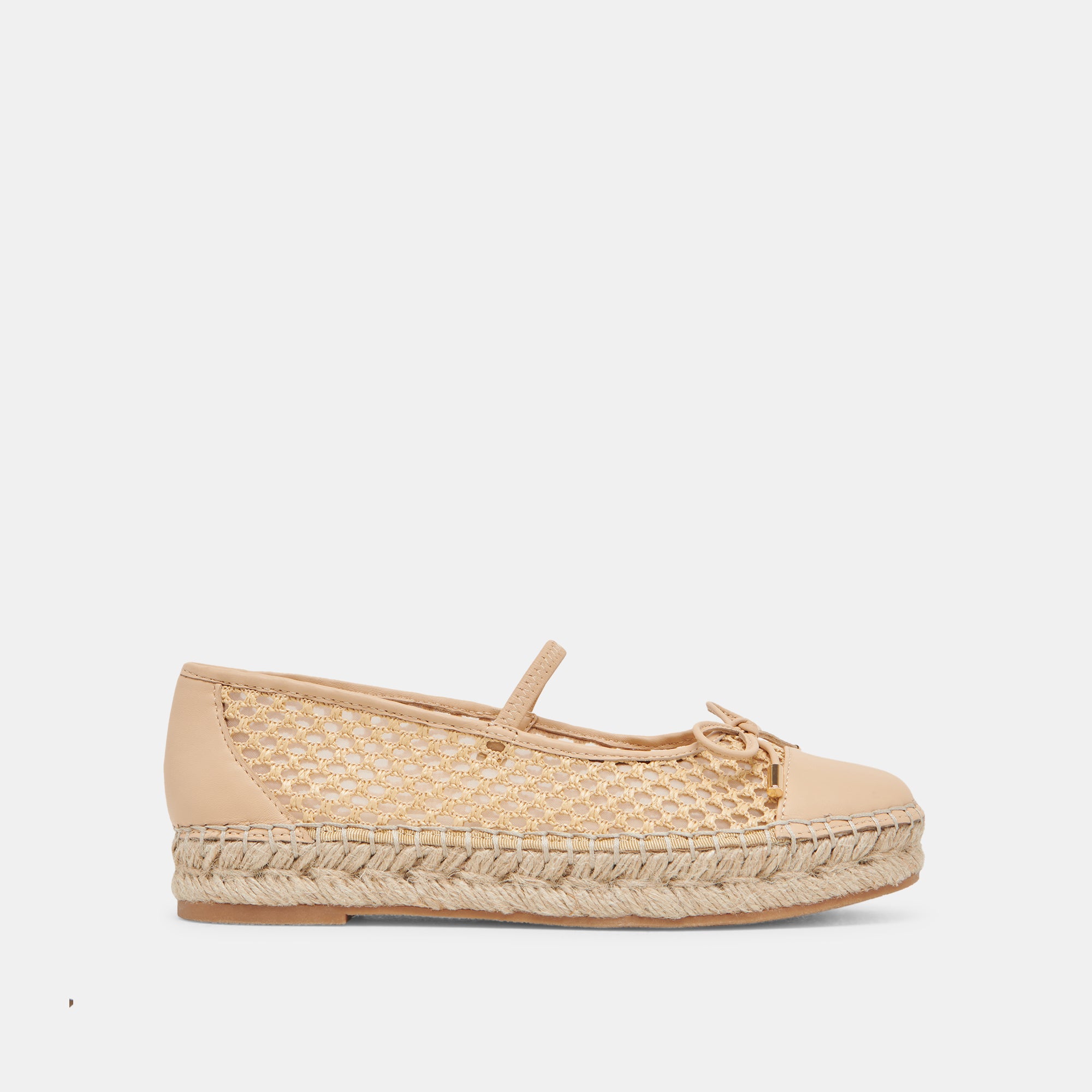 CAMBRE Ballet Flats Lightweight Natural Woven Mesh - Comfortable Women's Casual Shoes for Work, Travel & Everyday Wear