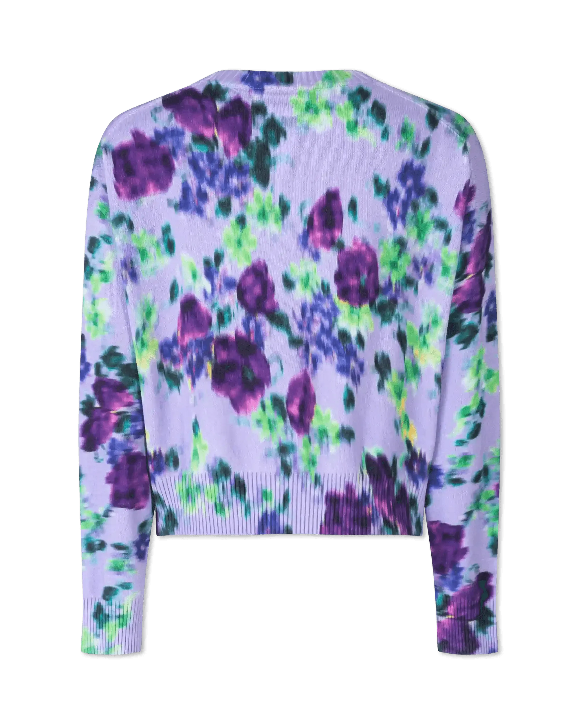 Floral Print Button-Up Cardigan for Women - Lightweight Knit Cover-Up for Spring & Fall - Perfect for Layering, Office Wear & Casual Outfits