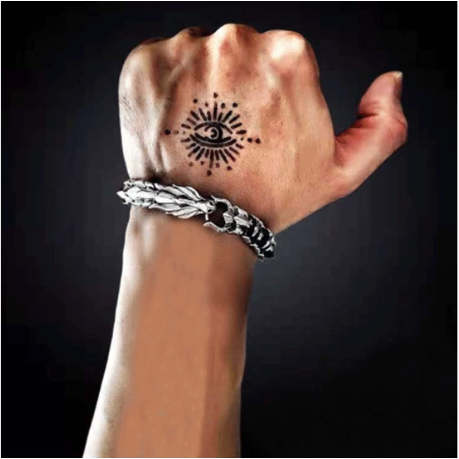 Handmade Gold Dragon Keel Bracelet for Women & Men - Unique Personality Jewelry Gift for Teens & Adults - Perfect for Festivals, Cosplay & Everyday Wear