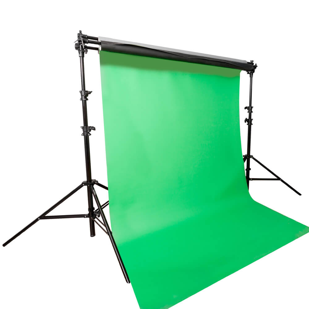 Heavy Duty Triple Telescopic Photography Background Stand - Professional Studio Backdrop Support for Photo Video Shooting, Live Streaming, and Events