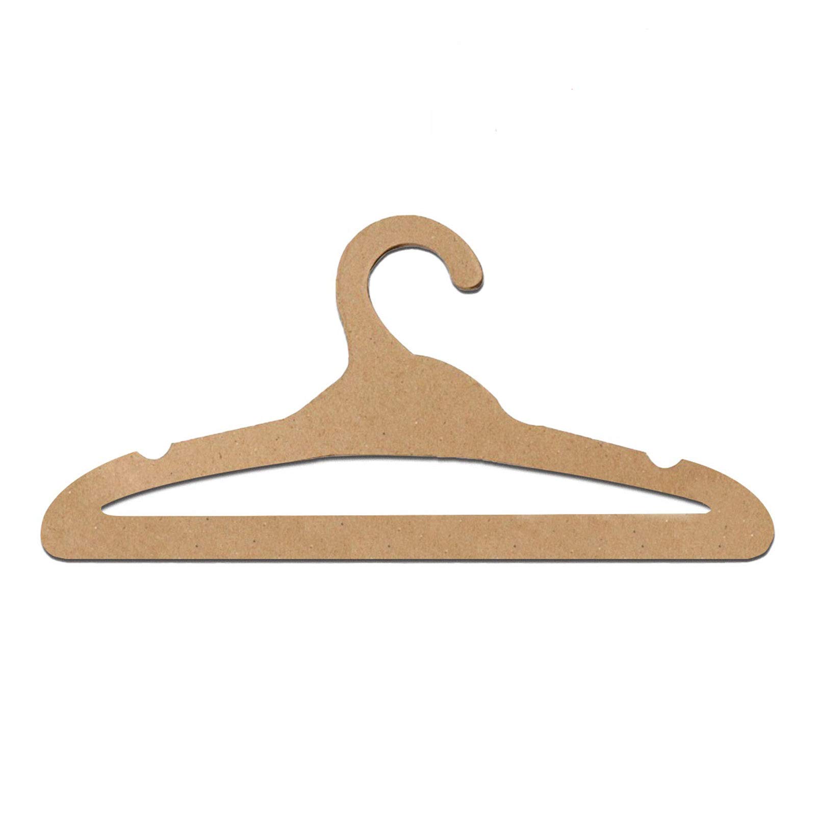 20 Pack Eco-Friendly Cardboard Hangers - Lightweight Paper Clothes Hangers for Adults, Coats, Shirts & Pants | Perfect for Travel, Closet Organization & Sustainable Wardrobe Storage