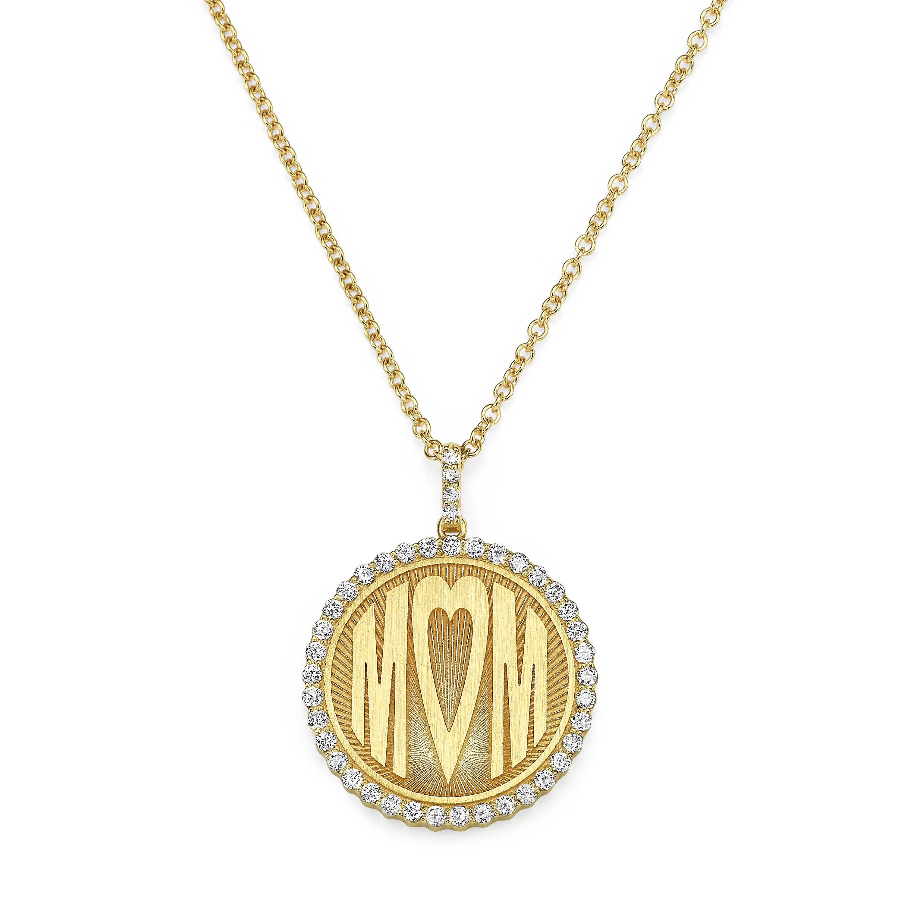 Personalized Mommy Necklace - Custom Name Jewelry for Mothers - Perfect Gift for Mom, Grandma & Mother's Day - Wear Daily or for Special Occasions