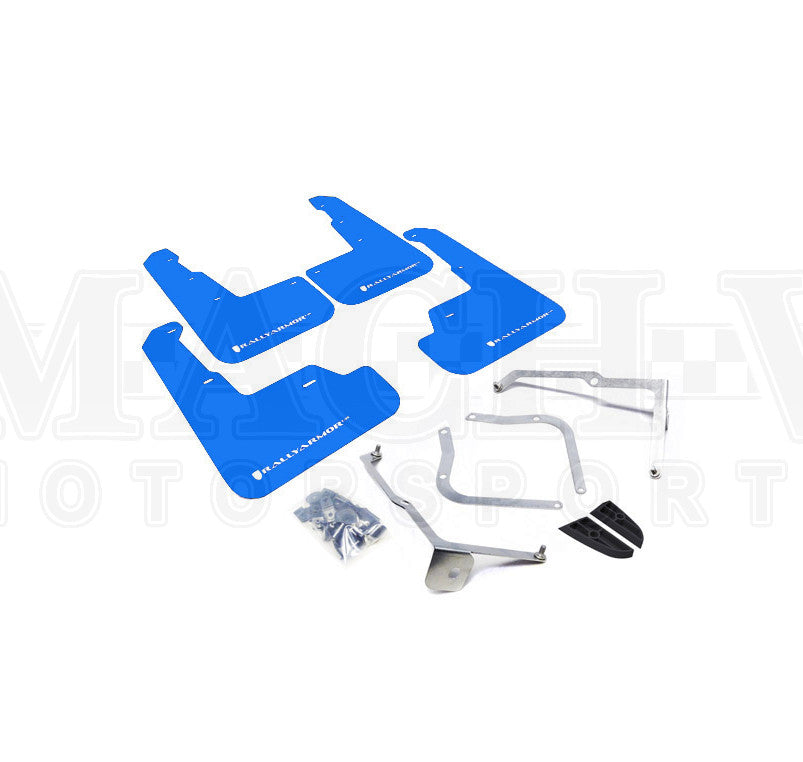 Rally Armor UR Mud Flaps for Subaru WRX STI 2015-2021 | Durable Splash Guards for Off-Road & Street Driving | Perfect for Rally Racing & Winter Protection