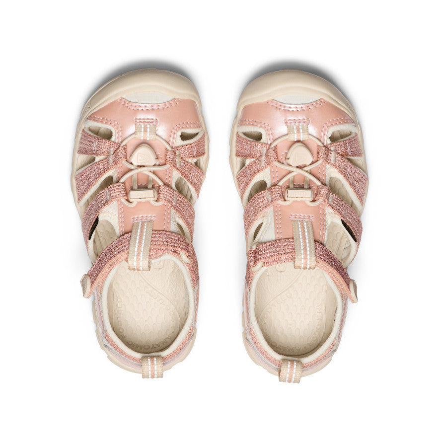 Little Kids' Seacamp II CNX Water Shoes - Pink Gold | Non-Slip Beach & Pool Shoes for Toddlers & Infants | Perfect for Swimming, Surfing & Outdoor Play