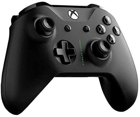 Refurbished Microsoft Xbox One Wireless Controller for Windows 10 & PC Gaming - Project Scorpio Edition | Perfect for Xbox Series X/S, Steam & Cloud Gaming Sessions