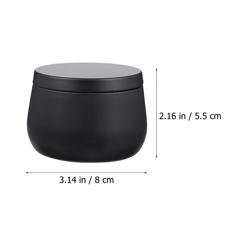 FOMIYES 12-Piece Airtight Metal Storage Tins with Lids - Candy, Candle Making, Wedding Favors, Bead & Button Organizer - Perfect for Kitchen, Travel & Craft Storage